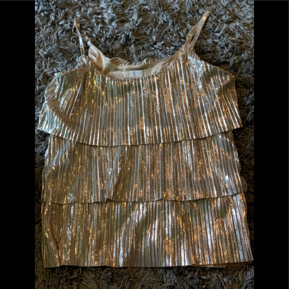 Forever 21 Silver Top